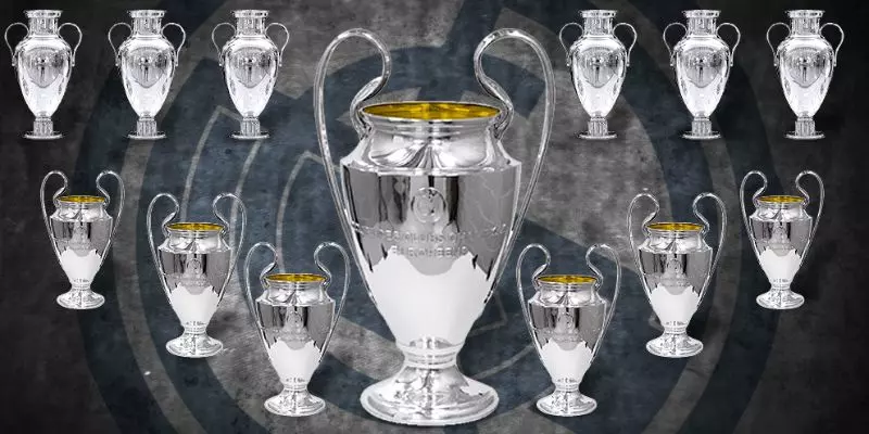 Tập hợp danh hiệu đồ sộ của Real Madrid