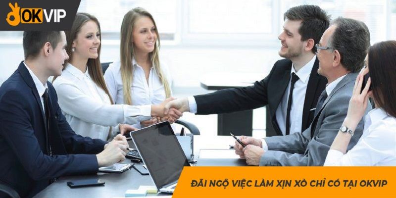 Đãi ngộ làm việc OKVIP lương hấp dẫn